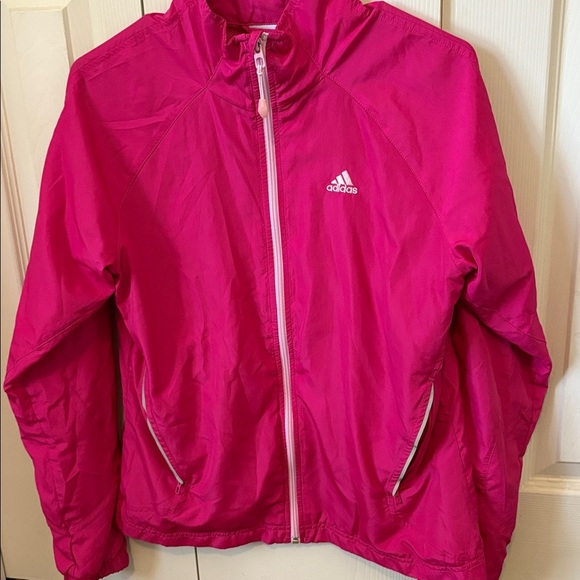 adidas Jackets & Blazers - Adidas Women's Bright Pink Utility Jacket